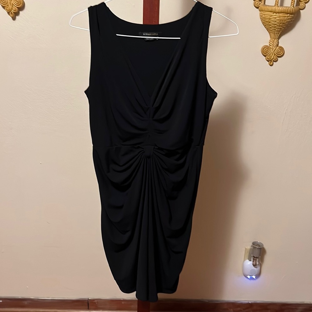 Flattering, V-neck Little Black Dress